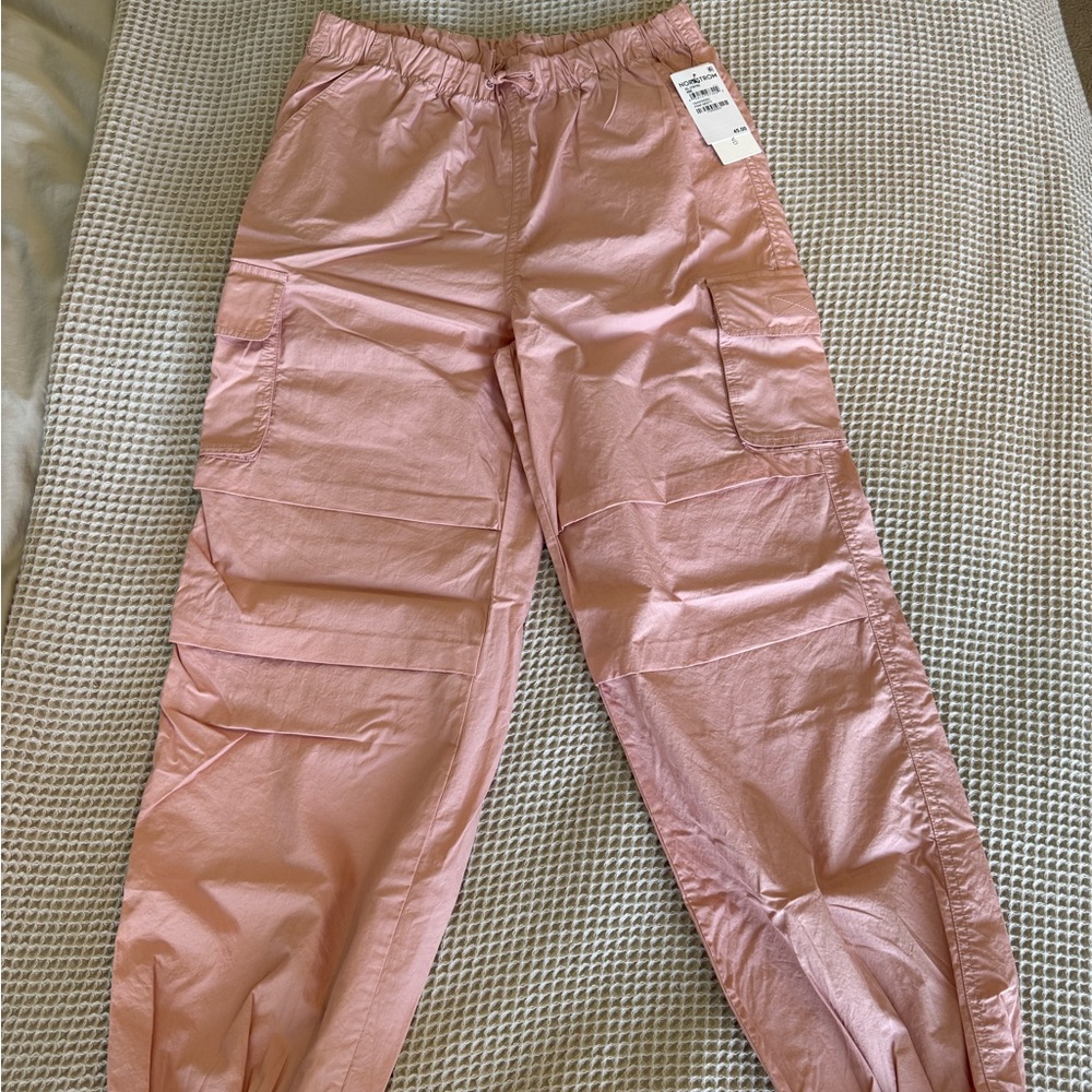 Treasure & Bond Blush Parachute Pants